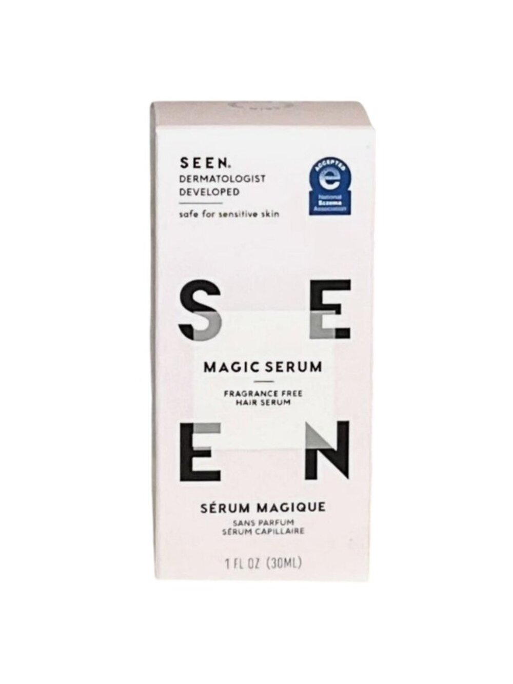 Seen Magic Serum Fragrance Free Shiny Smooth Hair 1oz/30mL
